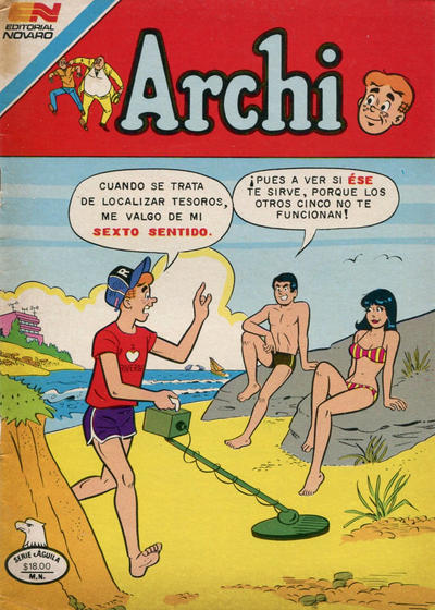 Cover for Archi (Editorial Novaro, 1956 series) #1051