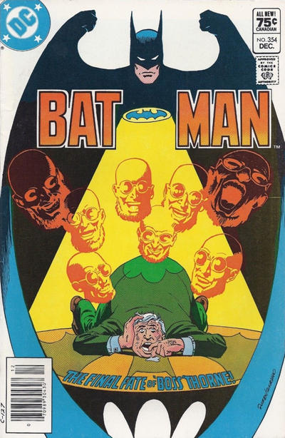 Cover for Batman (DC, 1940 series) #354 [Canadian]