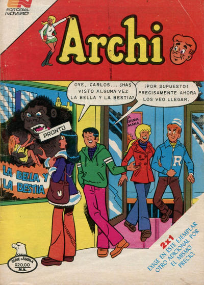 Cover for Archi (Editorial Novaro, 1956 series) #1061