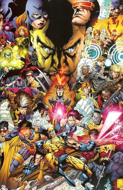 Cover for Uncanny X-Men (Marvel, 2019 series) #1 (620) [Joe Quesada 'Hidden Gem']