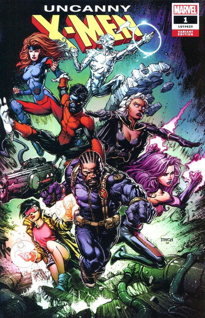 Cover for Uncanny X-Men (Marvel, 2019 series) #1 (620) [David Finch]