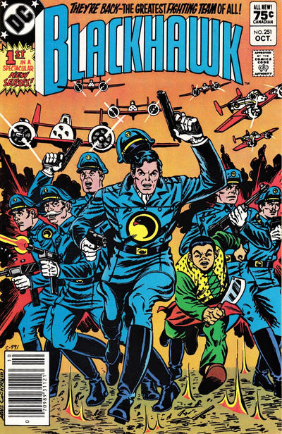 Cover for Blackhawk (DC, 1957 series) #251 [Canadian]