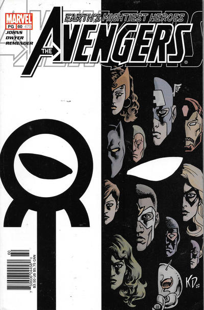 Cover for Avengers (Marvel, 1998 series) #60 (475) [Newsstand]