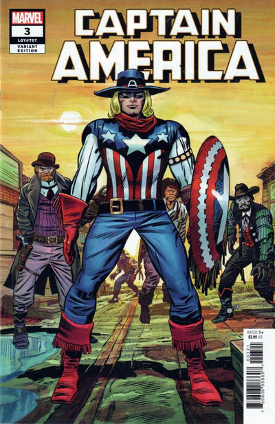 Cover for Captain America (Marvel, 2018 series) #3 [Jack Kirby Remastered Color]