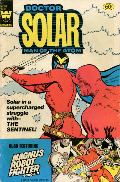 Cover for Doctor Solar, Man of the Atom (Western, 1962 series) #31 [Yellow Logo]