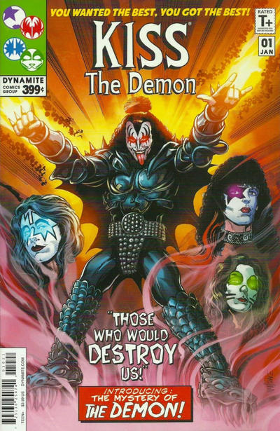 Cover for KISS: The Demon (Dynamite Entertainment, 2017 series) #1 [Cover  B Mandrake]