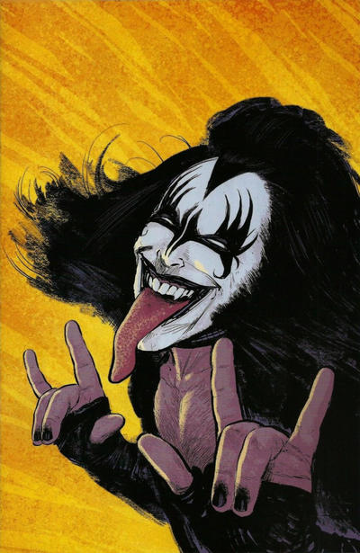 Cover for KISS: The Demon (Dynamite Entertainment, 2017 series) #1 [Cover G Retailer Incentive 'Virgin Art' Strahm]