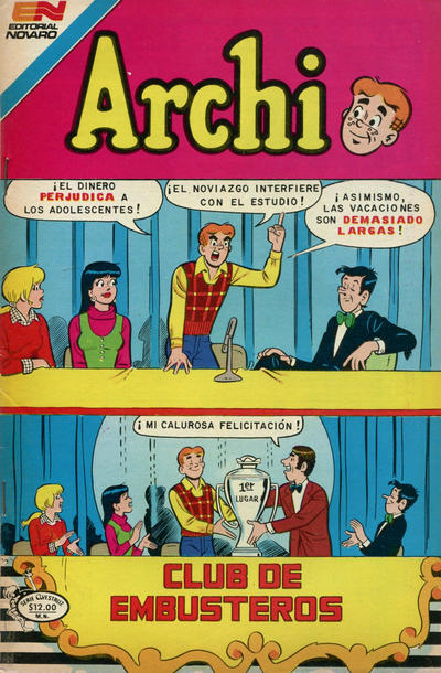 Cover for Archi - Serie Avestruz (Editorial Novaro, 1975 series) #173