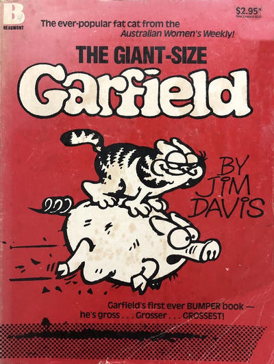 Cover for The Giant-Sized Garfield (Beaumont Book Co., 1982 series) 