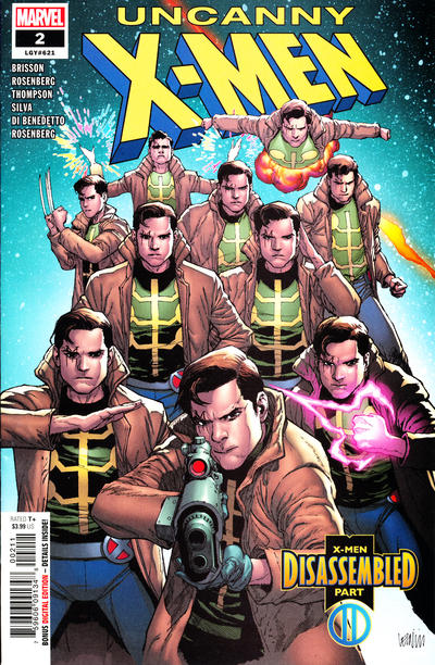 Cover for Uncanny X-Men (Marvel, 2019 series) #2 (621)