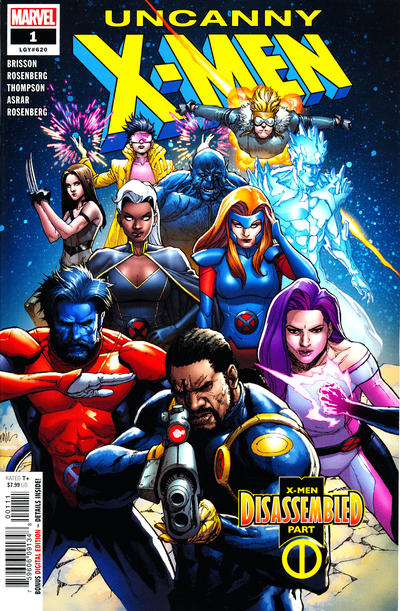 Cover for Uncanny X-Men (Marvel, 2019 series) #1 (620)