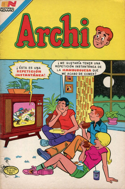 Cover for Archi - Serie Avestruz (Editorial Novaro, 1975 series) #206