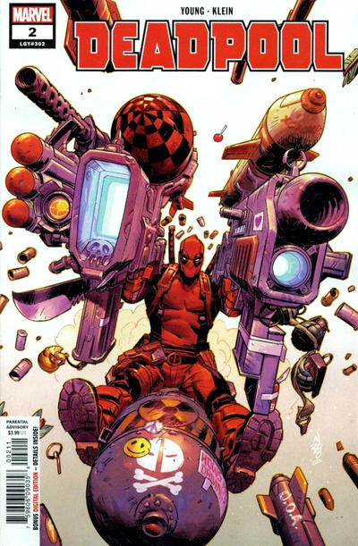 Cover for Deadpool (Marvel, 2018 series) #2 (302) [Nic Klein]
