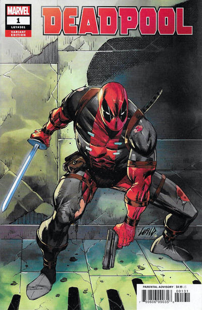 Cover for Deadpool (Marvel, 2018 series) #1 [Rob Liefeld]