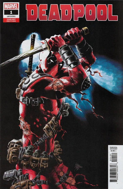Cover for Deadpool (Marvel, 2018 series) #1 [Mike Deodato Jr.]