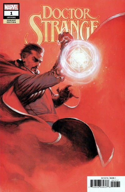 Cover for Doctor Strange (Marvel, 2018 series) #1 [Gabriele Dell'Otto]