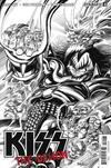 Cover for KISS: The Demon (Dynamite Entertainment, 2017 series) #4 [Cover F Retailer Incentive Black and White Mandrake]