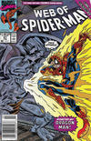 Cover for Web of Spider-Man (Marvel, 1985 series) #61 [Newsstand]