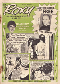 Cover Thumbnail for Roxy (Amalgamated Press, 1958 series) #30 September 1961 [186]