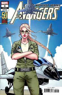 Cover Thumbnail for Avengers (Marvel, 2018 series) #4 (694) [Kate Niemczyk 'Carol Danvers 50th Anniversary']