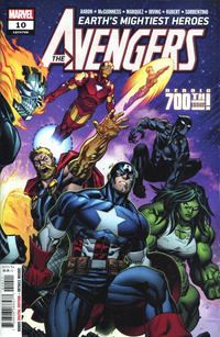 Cover Thumbnail for Avengers (Marvel, 2018 series) #10 (700)