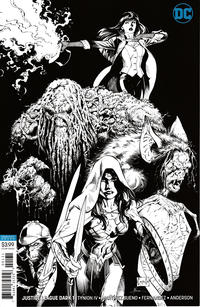 Cover Thumbnail for Justice League Dark (DC, 2018 series) #1 [Greg Capullo & Jonathan Glapion Inks Only Variant Cover]