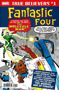 Cover Thumbnail for True Believers: Fantastic Four - Molecule Man (Marvel, 2019 series) #1