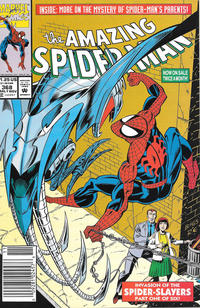 Cover for The Amazing Spider-Man (Marvel, 1963 series) #368 [Newsstand]