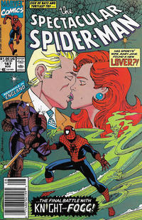 Cover Thumbnail for The Spectacular Spider-Man (Marvel, 1976 series) #167 [Newsstand]