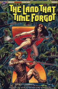 Cover Thumbnail for Edgar Rice Burroughs' The Land That Time Forgot: Fear on Four Worlds (American Mythology Productions, 2018 series) #1 [Timeless Cover]