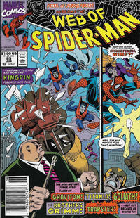 Cover for Web of Spider-Man (Marvel, 1985 series) #65 [Direct]
