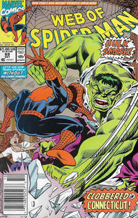 Cover Thumbnail for Web of Spider-Man (Marvel, 1985 series) #69 [Newsstand]