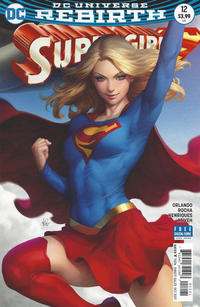 Cover Thumbnail for Supergirl (DC, 2016 series) #12 [Stanley "Artgerm" Lau Cover]