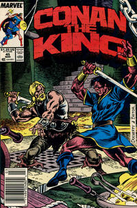 Cover Thumbnail for Conan the King (Marvel, 1984 series) #45 [Newsstand]