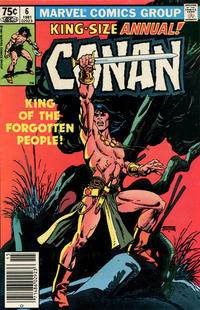 Cover Thumbnail for Conan Annual (Marvel, 1973 series) #6 [Newsstand]