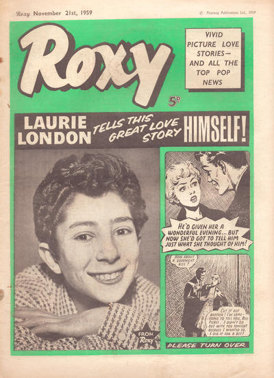 Cover for Roxy (Amalgamated Press, 1958 series) #21 November 1959 [89]