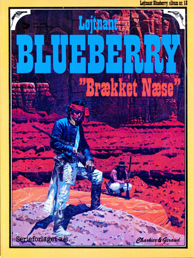 Cover for Løjtnant Blueberry (Egmont, 1977 series) #18 - Brækket Næse