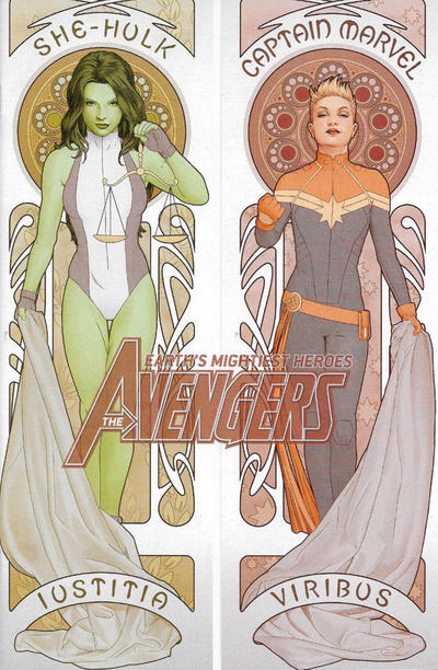 Cover for Avengers (Marvel, 2018 series) #1 (691) [Unknown Comics Exclusive - John Tyler Christopher]