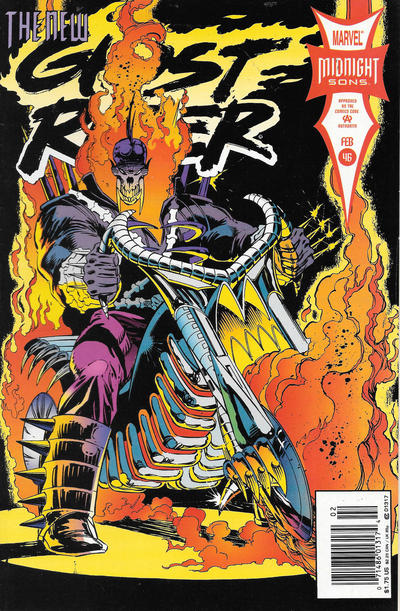 Cover for Ghost Rider (Marvel, 1990 series) #46 [Newsstand]