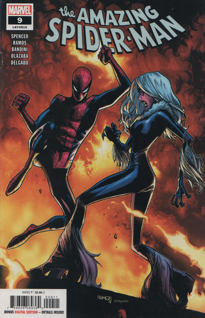 Cover for Amazing Spider-Man (Marvel, 2018 series) #9 (810)