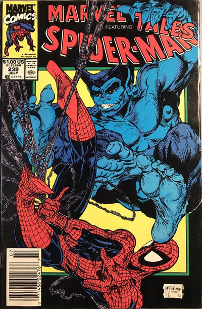 Cover for Marvel Tales (Marvel, 1966 series) #239 [Newsstand]