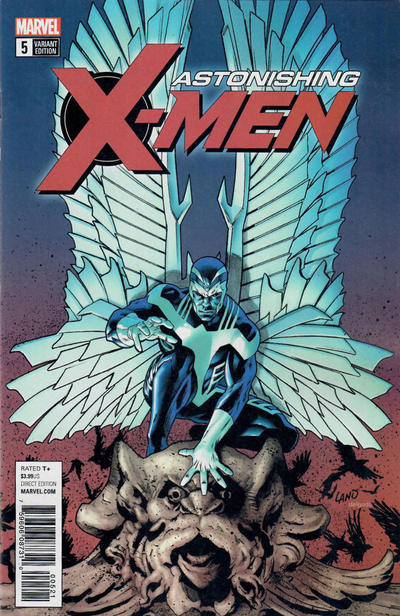 Cover for Astonishing X-Men (Marvel, 2017 series) #5 [Greg Land 'Character' Cover]