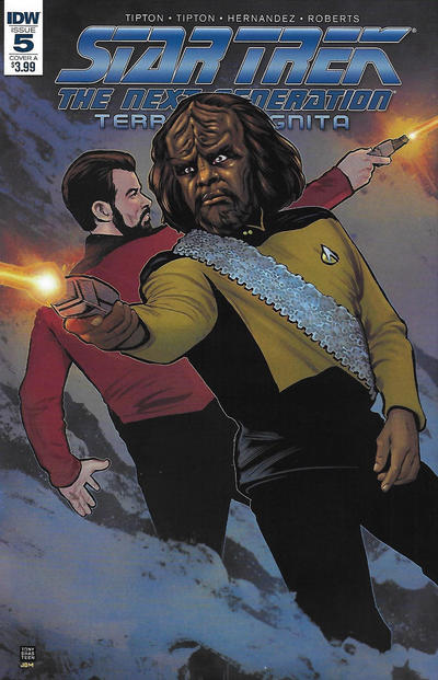 Cover for Star Trek: The Next Generation: Terra Incognita (IDW, 2018 series) #5 [Cover A]