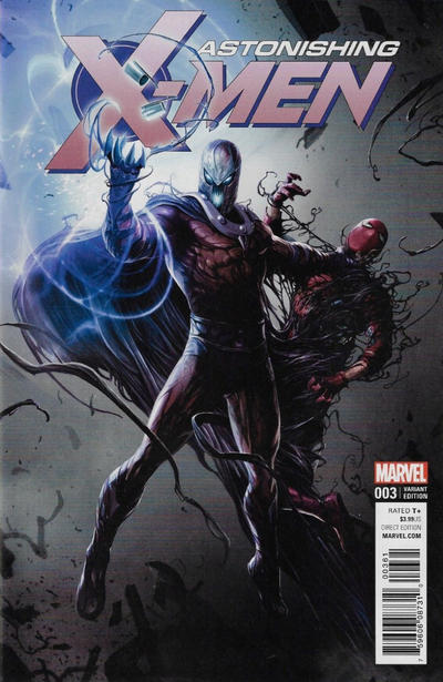 Cover for Astonishing X-Men (Marvel, 2017 series) #3 [Francesco Mattina 'Venomized']