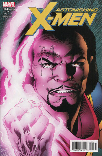 Cover for Astonishing X-Men (Marvel, 2017 series) #3 [Alan Davis 'Character']