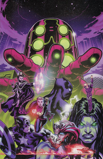 Cover for Avengers (Marvel, 2018 series) #2 (692) [Ed McGuinness Virgin Art]