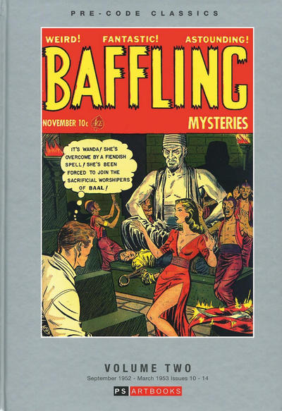 Cover for Pre-Code Classics: Baffling Mysteries (PS Artbooks, 2018 series) #2
