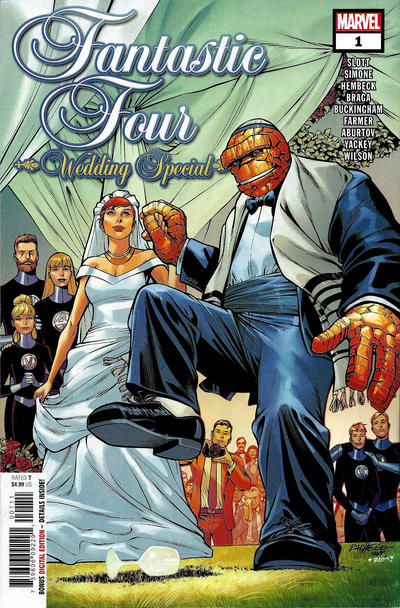 Cover for Fantastic Four Wedding Special (Marvel, 2019 series) #1 [Carlos Pacheco]