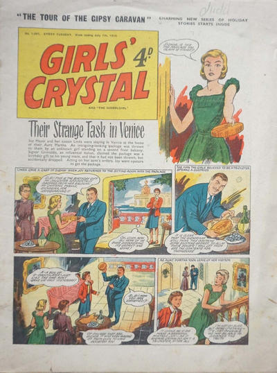 Cover for Girls' Crystal (Amalgamated Press, 1953 series) #1081