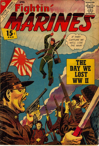 Cover for Fightin' Marines (Charlton, 1955 series) #46 [Price test variant]